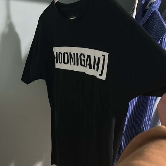 Hoonigan short sleeve black tee shirt Large - Picture 3 of 4